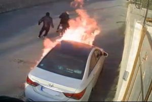 دستگیری عامل آتش سوزی خودرو‌های شهروندان رامسر