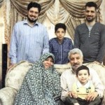 عکس خانوادگی حاج صادق آهنگران