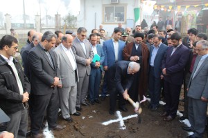 کلنگ زنی مرکز آموزش هتلداری و گردشگری غرب مازندران در رامسر/ عکس کلنگ زنی مرکز آموزش هتلداری و گردشگری غرب مازندران در رامسر/ عکس