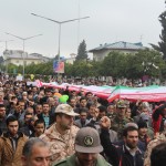 گزارش لحظه‌به‌لحظه از حماسه حضور مردم رامسر در راهپیمایی ۲۲ بهمن