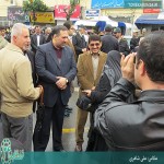 حضور وزیر اقتصاد دولت احمدی نژاد در راهپیمایی ۲۲ بهمن