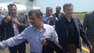 احمدی نژاد وارد رامسر شد+عکس