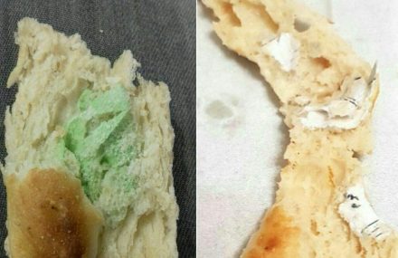مشاهده دستمال کاغذی و پلاستیک در نان برخی نانوایی های رامسر