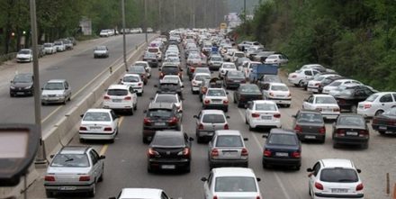 تردد پرحجم خودرو در محورهای هراز و کندوان/ ترافیک جاده‌ها امروز بیشتر شد