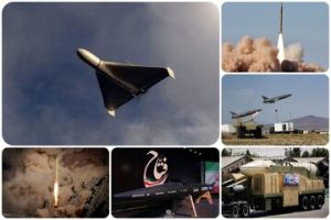 نمایش قدرت پهبادهای ایرانی در آسمان اراضی اشغالی