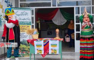 جشنواره کتاب و گندم در شهر دالخانی